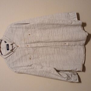 Roundtree & Yorke Casuals Men's LS Cotton Shirt Size XL